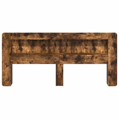  Fejhajtó szekrény Füstölt Tölgy 215 x 18,5 x 100 cm Mérnöki fa