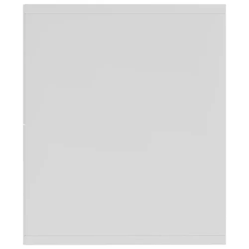  fehér szerelt fa könyv-/TV-szekrény 36 x 30 x 114 cm