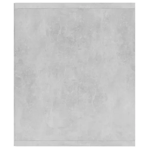  betonszürke szerelt fa könyv-/TV-szekrény 36 x 30 x 114 cm
