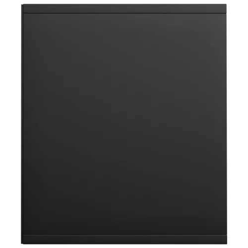  fekete szerelt fa könyv-/TV-szekrény 36 x 30 x 143 cm