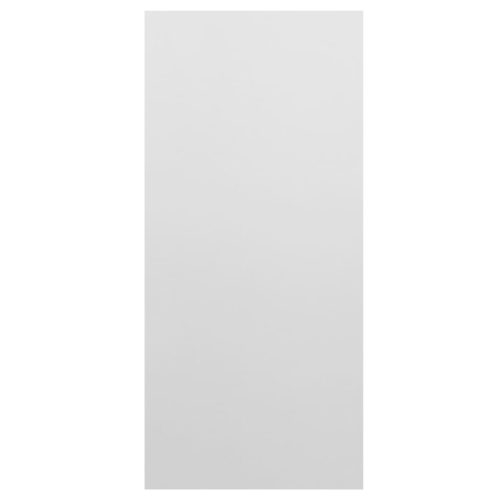  magasfényű fehér szerelt fa könyv-/tálalószekrény 66x30x130 cm