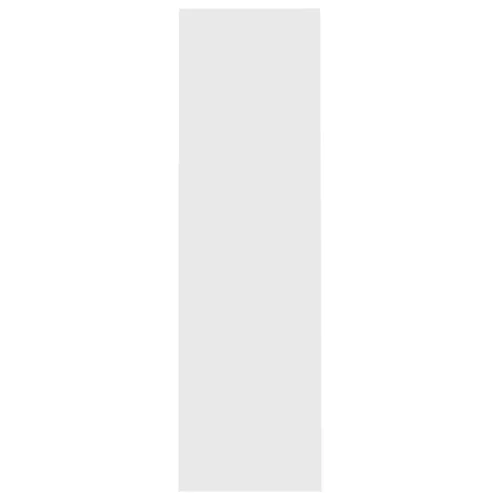  fehér szerelt fa könyvszekrény 97,5 x 29,5 x 100 cm