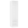  fehér szerelt fa ruhásszekrény 50 x 50 x 200 cm