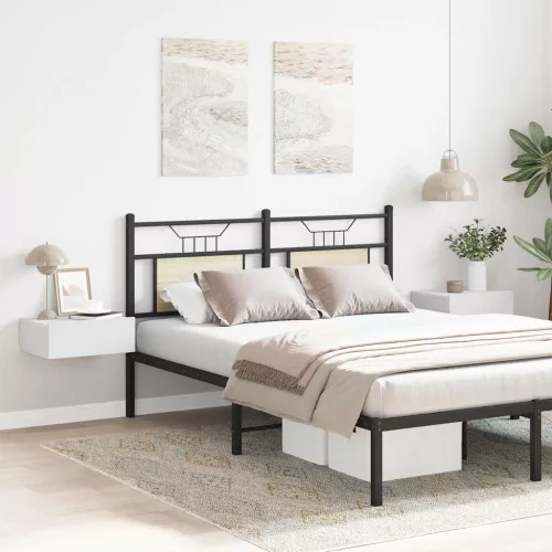  2 db fehér szerelt fa függő éjjeliszekrény 40 x 30 x 15 cm