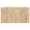  sonoma tölgy színű szerelt fa monitorállvány 100 x 24 x 13 cm