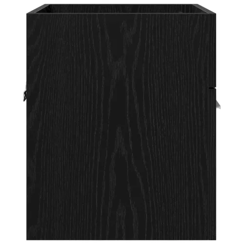  Mosdókagyló szekrény Fekete tölgy 41 x 38,5 x 46 cm Faanyag