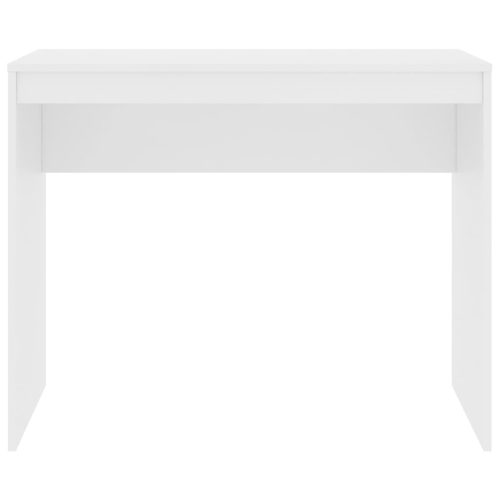  fehér szerelt fa íróasztal 90 x 40 x 72 cm