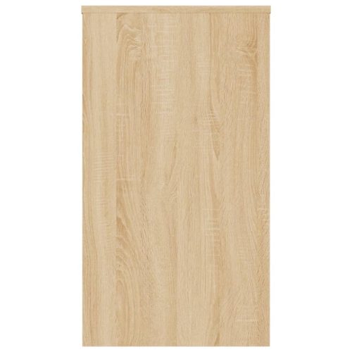  sonoma tölgy színű szerelt fa íróasztal 90 x 40 x 72 cm