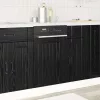  Konyhaszekrény Fekete tölgy 45 x 1,5 x 67 cm Faanyag