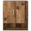  Fali Szekrény Falra szerelhető Öreg fa 60 x 31 x 70 cm Faanyag