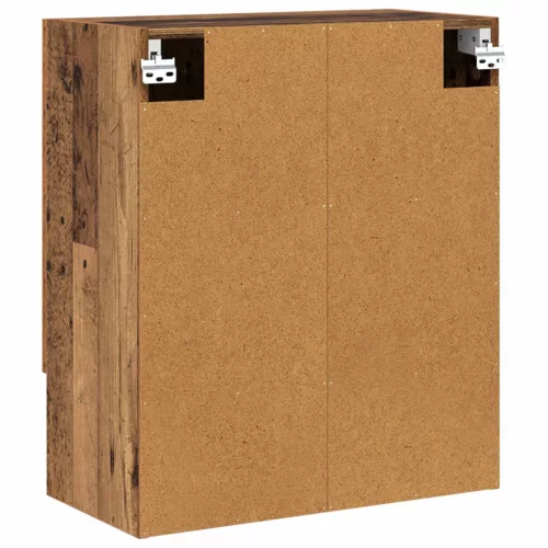  Fali Szekrény Falra szerelhető Öreg fa 60 x 31 x 70 cm Faanyag