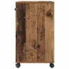  Nyomtatóállvány fiókkal Öreg fa 60 x 40 x 68.5 cm Faanyag