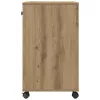  Nyomtatóállvány fiókkal Művészi tölgy 60 x 40 x 68.5 cm Faanyag