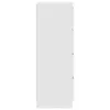  fehér szerelt fa tálalószekrény 60 x 35 x 98,5 cm
