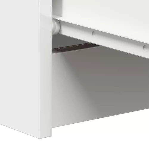  fehér szerelt fa tálalószekrény 60 x 35 x 98,5 cm