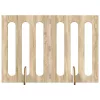  Hajtható állatkerítés 2 pcs Sonoma tölgy 100,5 x 38 x 70 cm