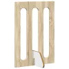  Hajtható állatkerítés 2 pcs Sonoma tölgy 100,5 x 38 x 70 cm