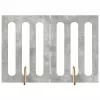  Hajtható állatkerítés 2 pcs Beton Szürke 100,5 x 38 x 70 cm