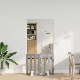    Hajtható állatkerítés 2 pcs Szürke Sonoma 100,5 x 38 x 70 cm