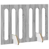  Hajtható állatkerítés 2 pcs Szürke Sonoma 100,5 x 38 x 70 cm