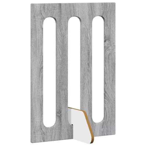  Hajtható állatkerítés 4 pcs Szürke Sonoma 201 x 38 x 70 cm