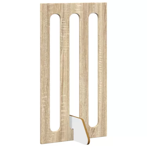  Hajtható állatkerítés 4 pcs Sonoma tölgy 201 x 38 x 90 cm