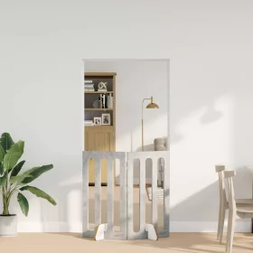    Hajtható állatkerítés 2 pcs Beton Szürke 100,5 x 38 x 90 cm
