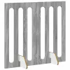  Hajtható állatkerítés 2 pcs Szürke Sonoma 100,5 x 38 x 90 cm