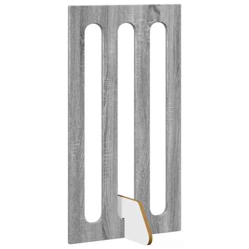 Hajtható állatkerítés 4 pcs Szürke Sonoma 201 x 38 x 90 cm