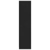  fekete szerelt fa ruhásszekrény 100 x 50 x 200 cm