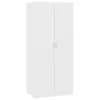  fehér szerelt fa ruhásszekrény 80 x 52 x 180 cm