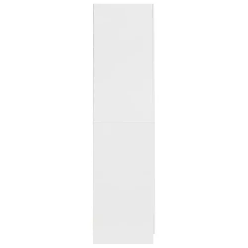  fehér szerelt fa ruhásszekrény 90 x 52 x 200 cm