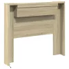  LED-es Fejtámla Szekrény Sonoma 120 x 16,5 x 103,5 cm Faanyag