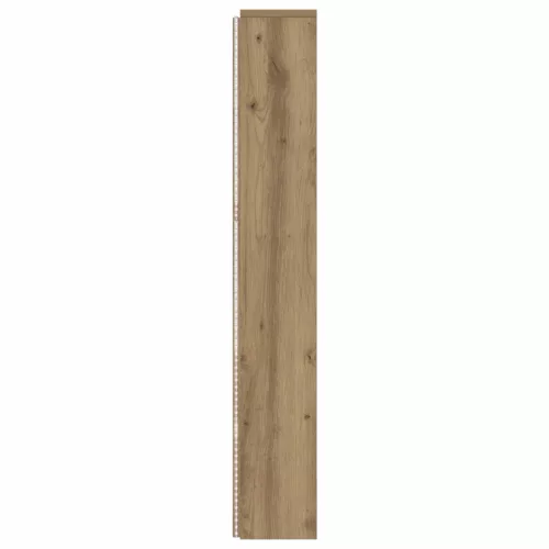  LED-es Fejtámla Szekrény Kézműves Tölgy 140 x 16,5 x 103,5 cm