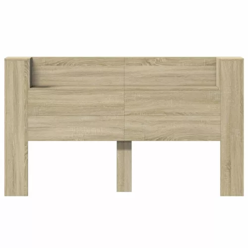  LED-es Fejtámla Szekrény Sonoma 180 x 16,5 x 103,5 cm Faanyag