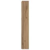  LED-es Fejtámla Szekrény Művészi tölgy 180 x 16,5 x 103,5 cm