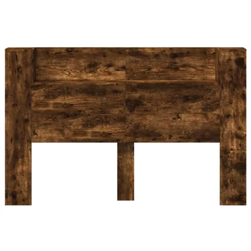  LED-es Fejtámla Szekrény Füstölt tölgy 160 x 16,5 x 103,5 cm