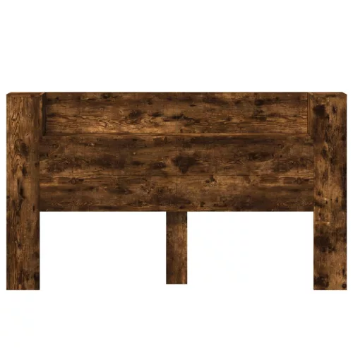  LED-es Fejtámla Szekrény Füstölt tölgy 180 x 16,5 x 103,5 cm