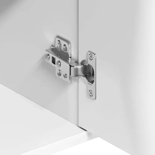  fehér szerelt fa tálalószekrény 88 x 30 x 70 cm