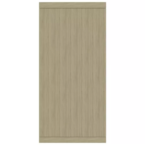  sonoma tölgy színű szerelt fa tálalószekrény 88 x 30 x 65 cm