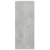  betonszürke szerelt fa tálalószekrény 60 x 30 x 75 cm