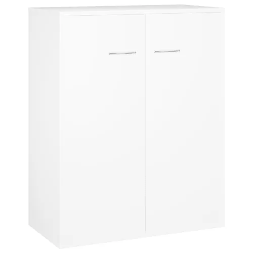  fehér szerelt fa tálalószekrény 60 x 30 x 75 cm