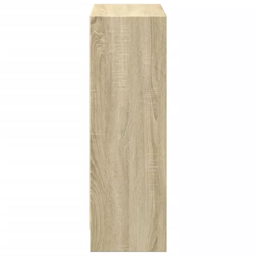  sonoma-tölgy színű forgácslap könyvespolc 40 x 24 x 75 cm