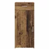  Tárolószekrény fiókkal Öreg fa 40 x 42,5 x 93 cm Mérnöki fa