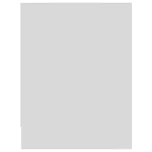  fehér szerelt fa éjjeliszekrény 40 x 30 x 40 cm