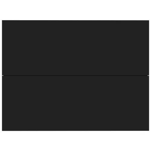  fekete szerelt fa éjjeliszekrény 40 x 30 x 30 cm