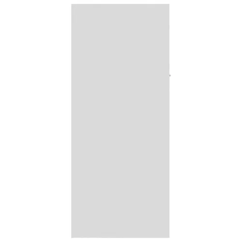  fehér szerelt fa cipősszekrény 60 x 35 x 84 cm