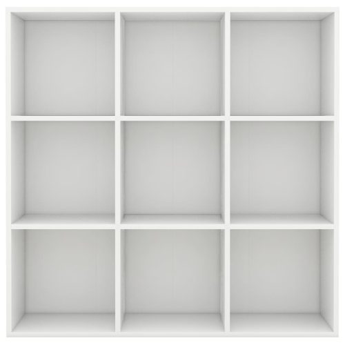  fehér szerelt fa könyvszekrény 98 x 29 x 97,5 cm