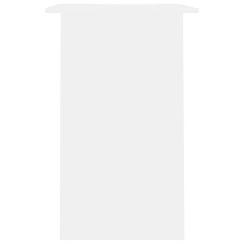  fehér szerelt fa íróasztal 90 x 50 x 74 cm