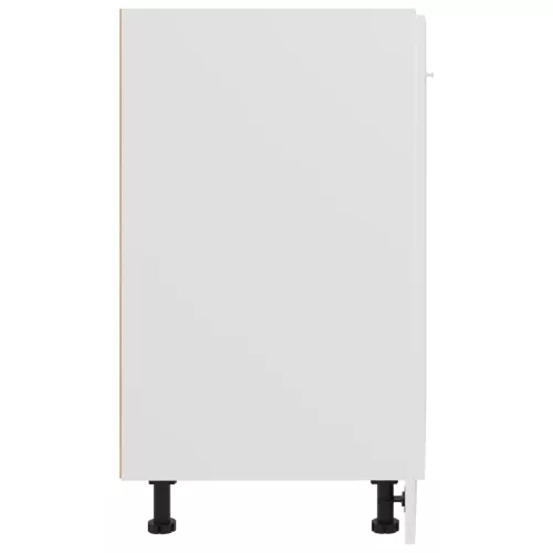  “Lyon” fehér szerelt fa alsószekrény 60 x 46 x 81,5 cm